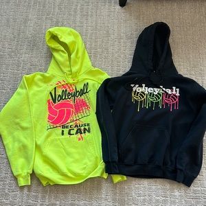 Gently used volleyball sweatshirts